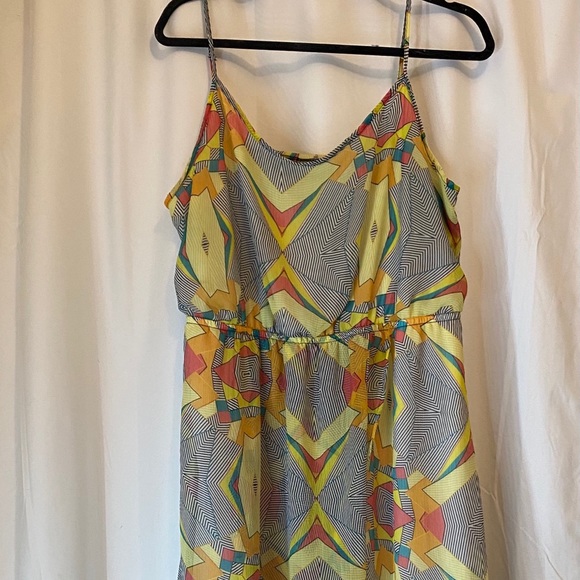 Plus Size Summer High Low Strappy Dress - Picture 2 of 2